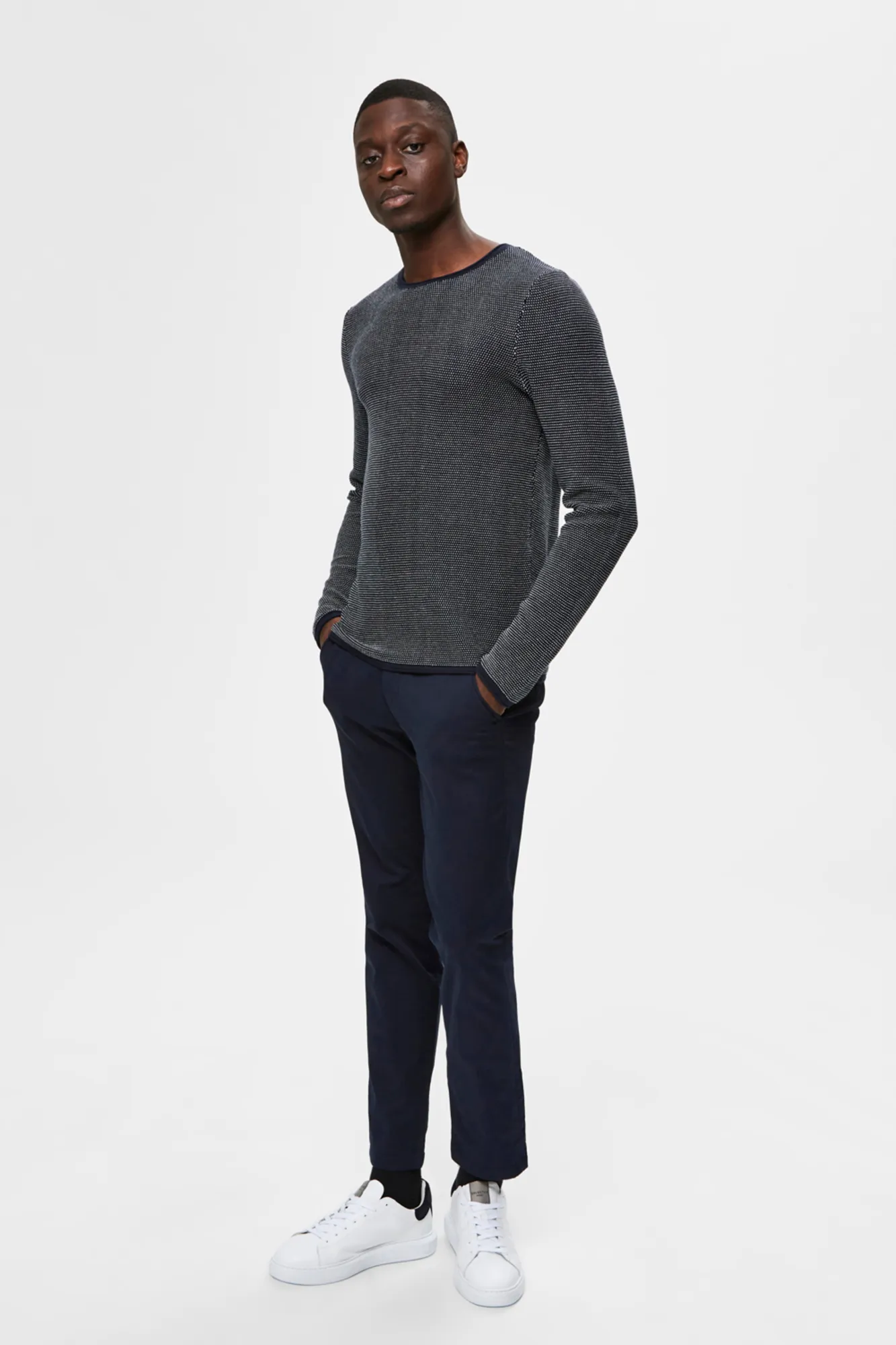 Selected Pantalón chino largo Slim Fit