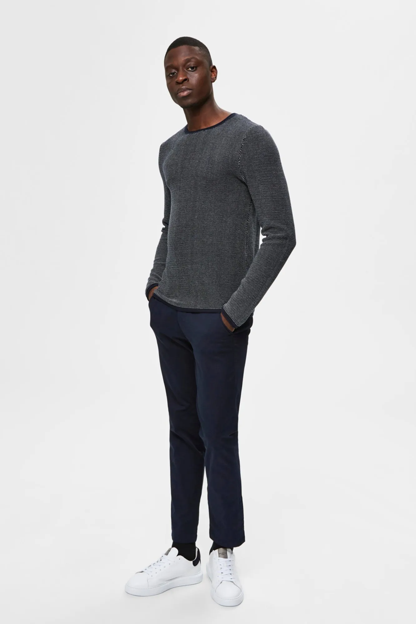 Selected Pantalón chino largo Slim Fit