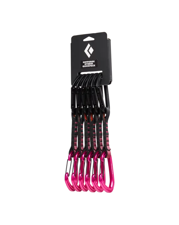 set mosquetones BLACK DIAMOND hybrid quickpack 12cm