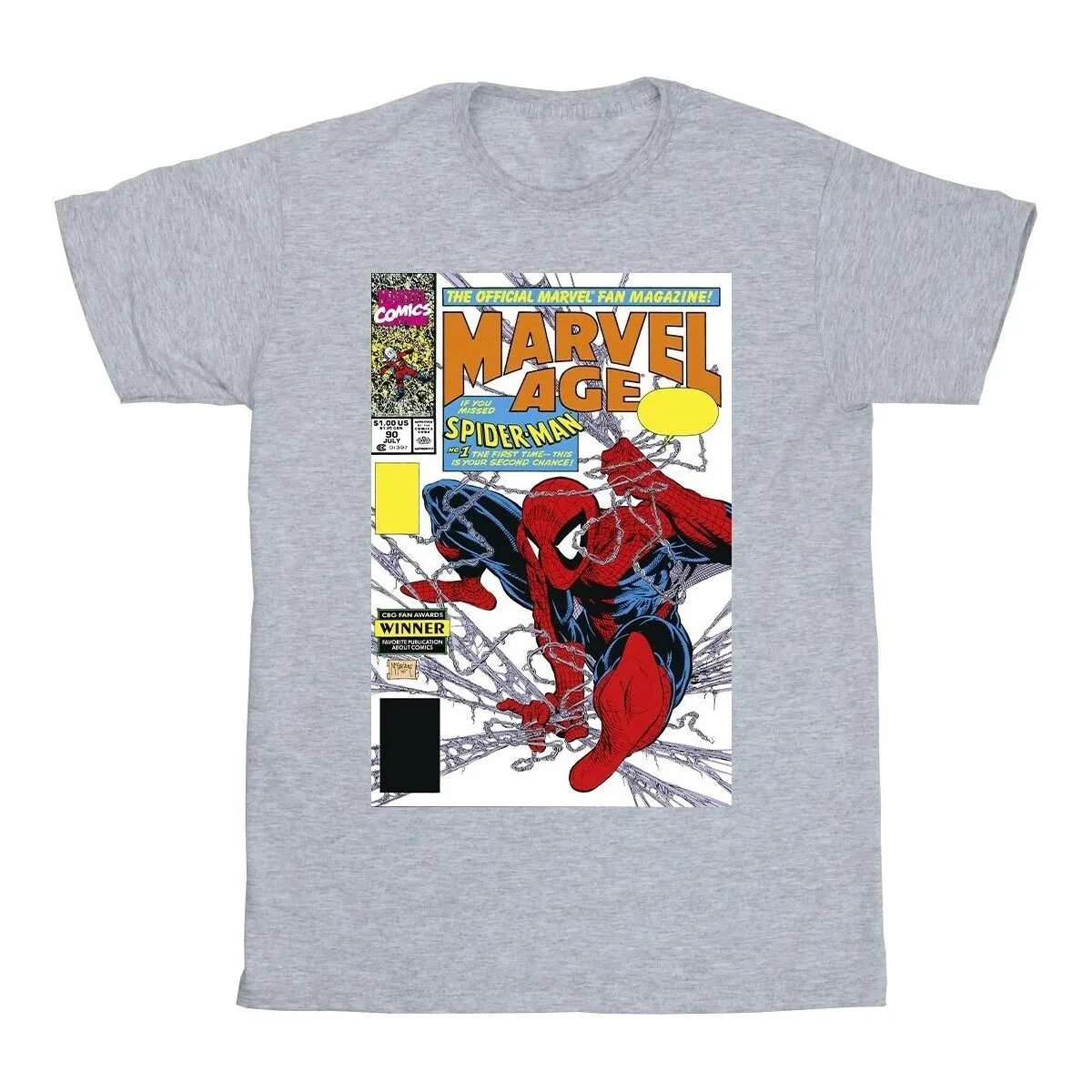 SPIDERMAN  AGE COMIC COVER