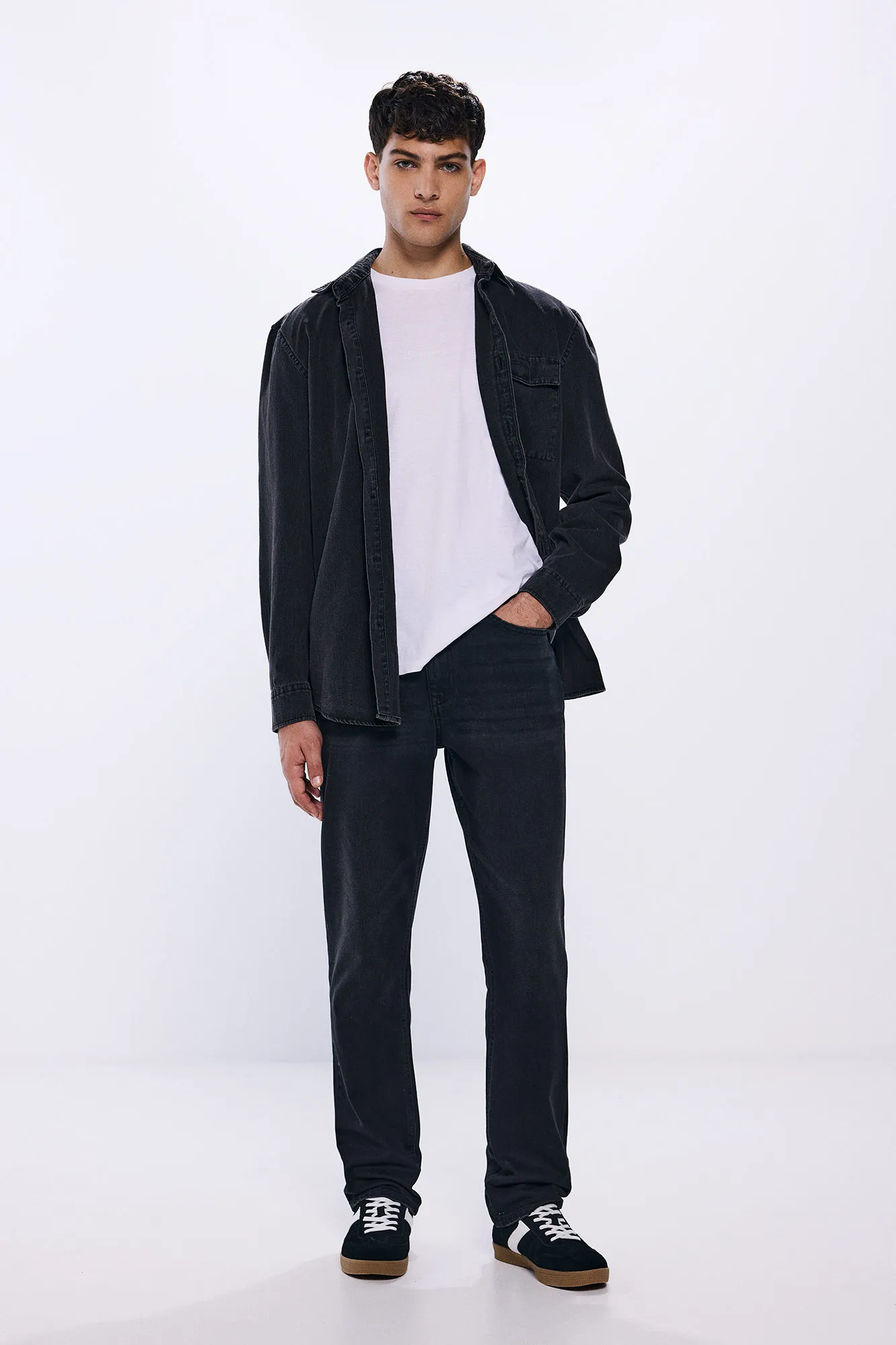 Springfield Jeans regular fit negro