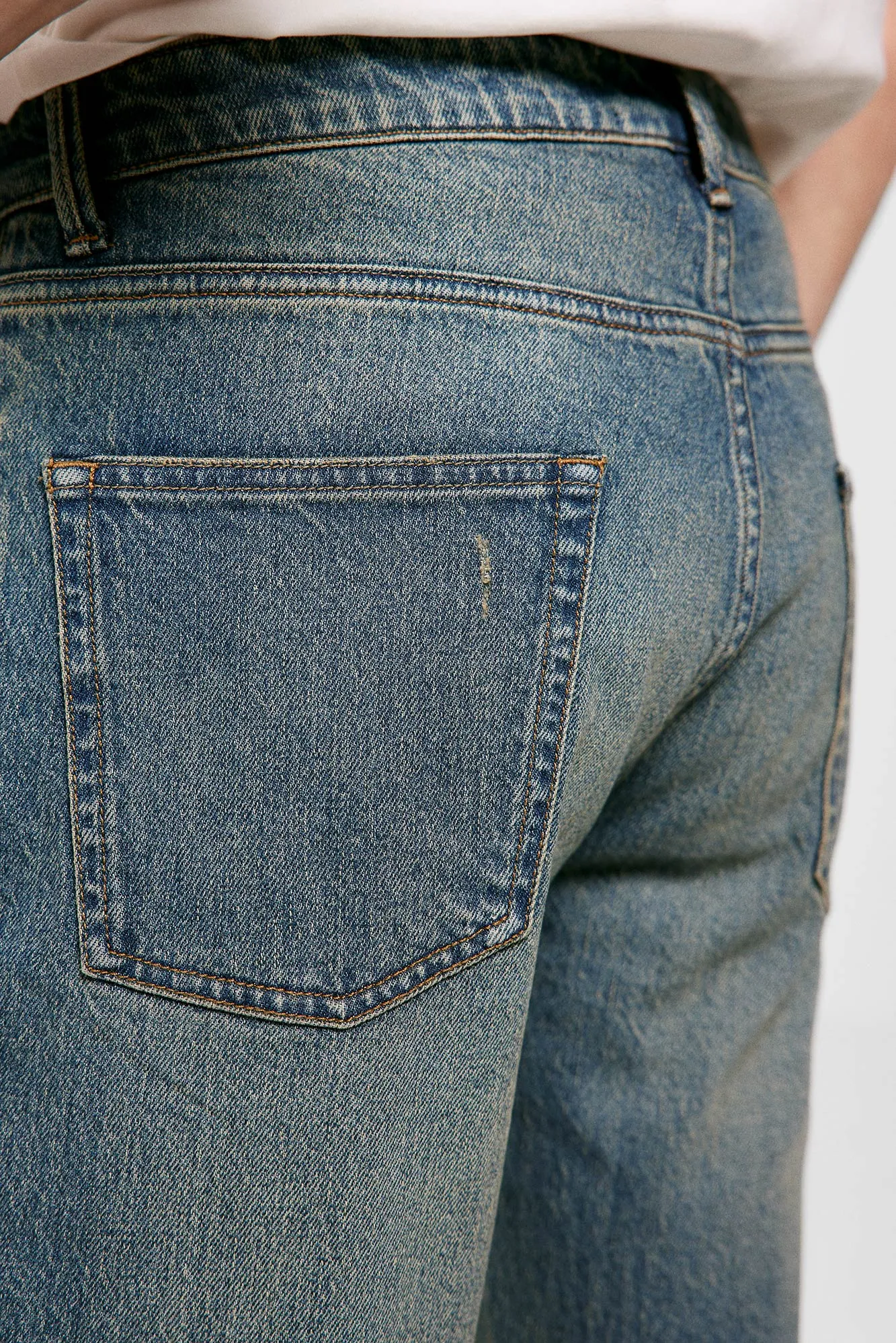 Springfield Jeans slim lavado medio ensuciado