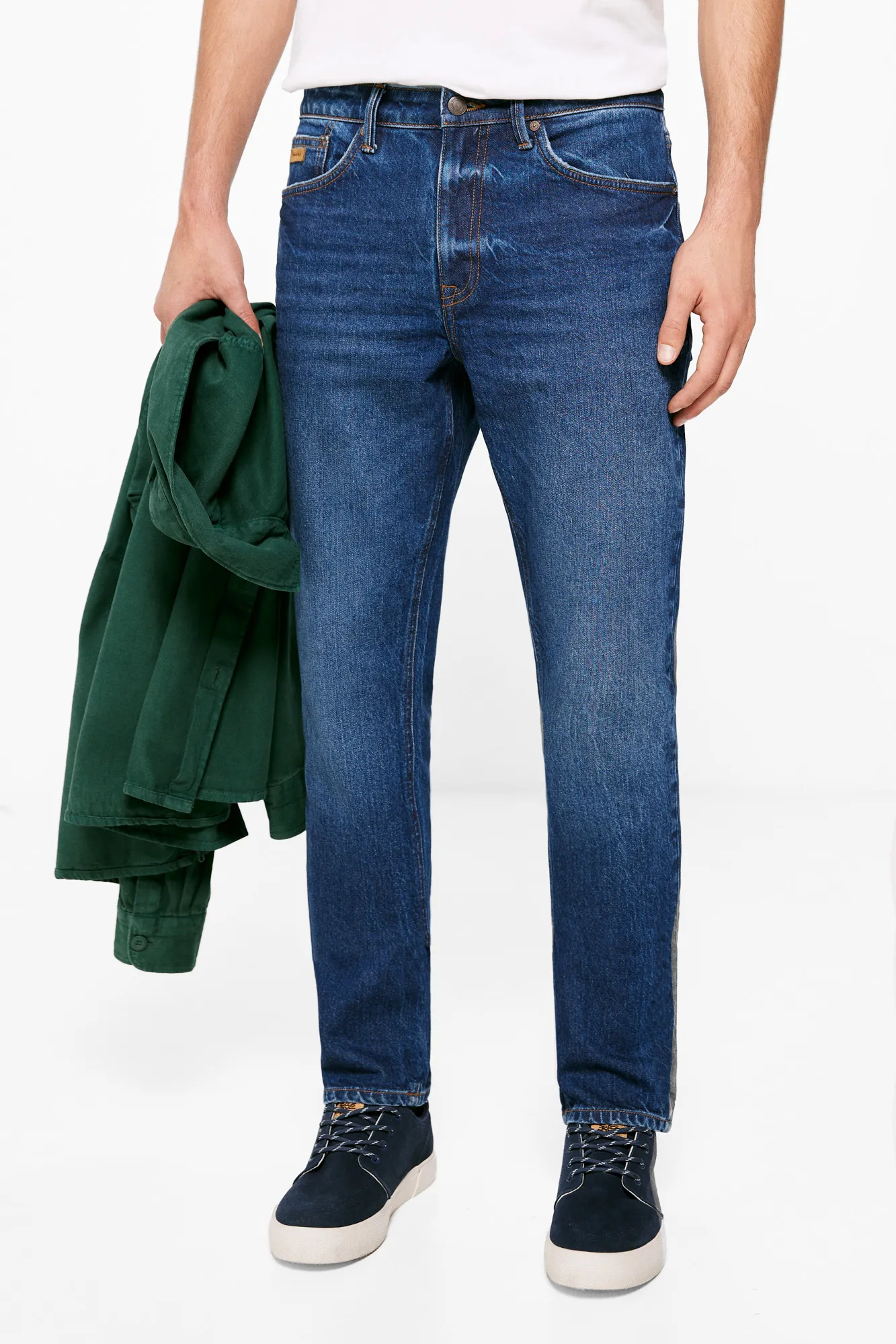 Springfield Jeans slim lavado medio oscuro