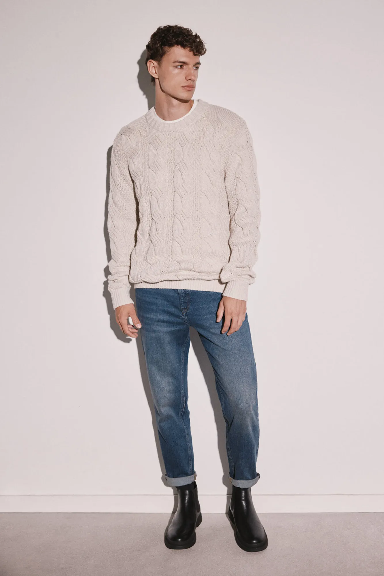 Springfield Jeans slim straight lavado oscuro