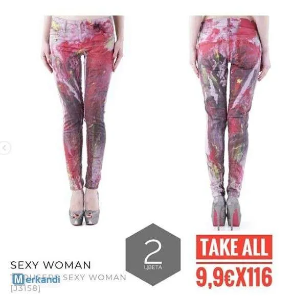 Stock De Pantalones De Mujer