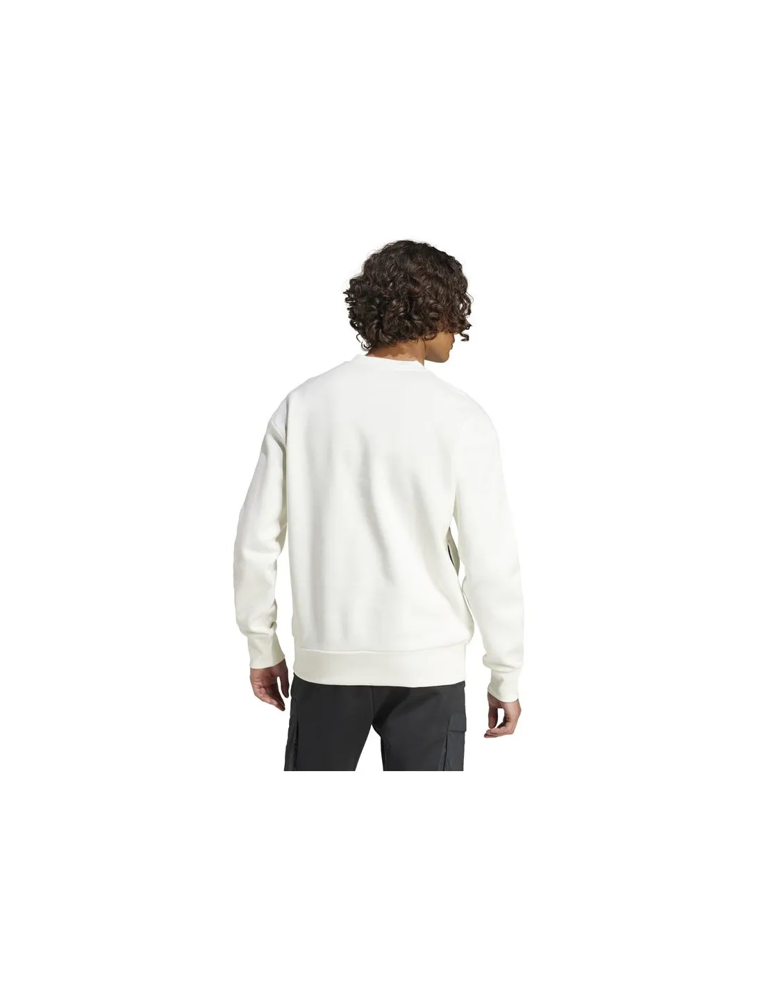Sudadera adidas City Es e Fleece Hombre Blanco