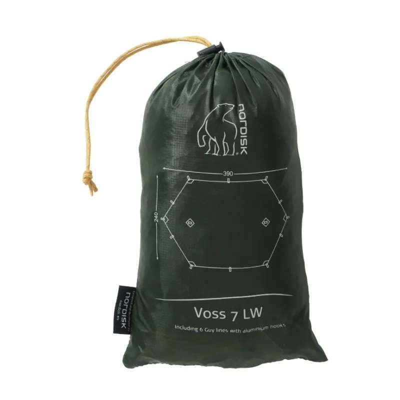 Tarp NORDISK Voss 7 LW Multi Tarp (Verde Bosque)