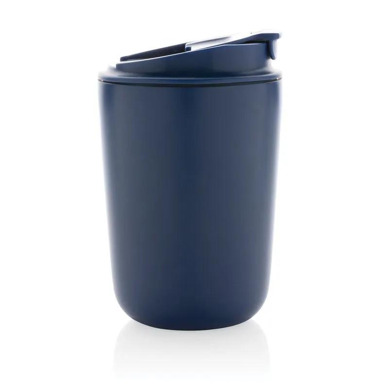 Taza al vacío ecológica promocional con cordón 380 ml. Cuppa