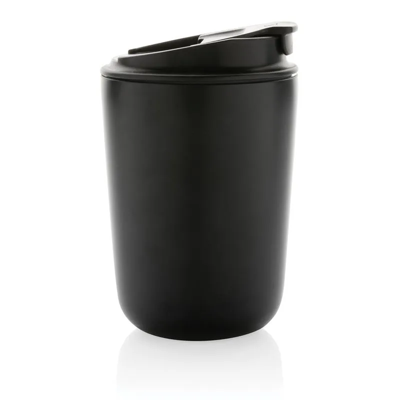 Taza al vacío ecológica promocional con cordón 380 ml. Cuppa