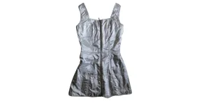 Thierry Mugler Vestido Plata 