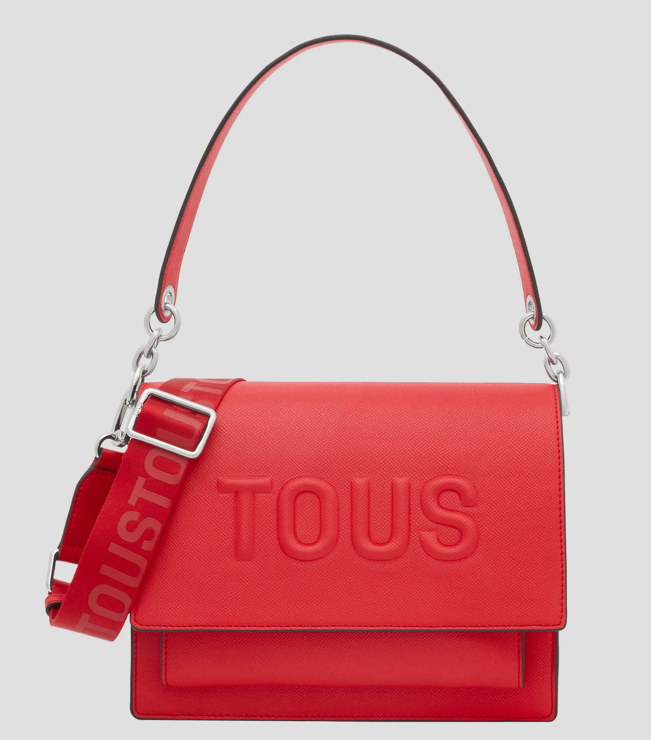 Tous Bolso crossbody mediano Audree rojo Brenda Mujer