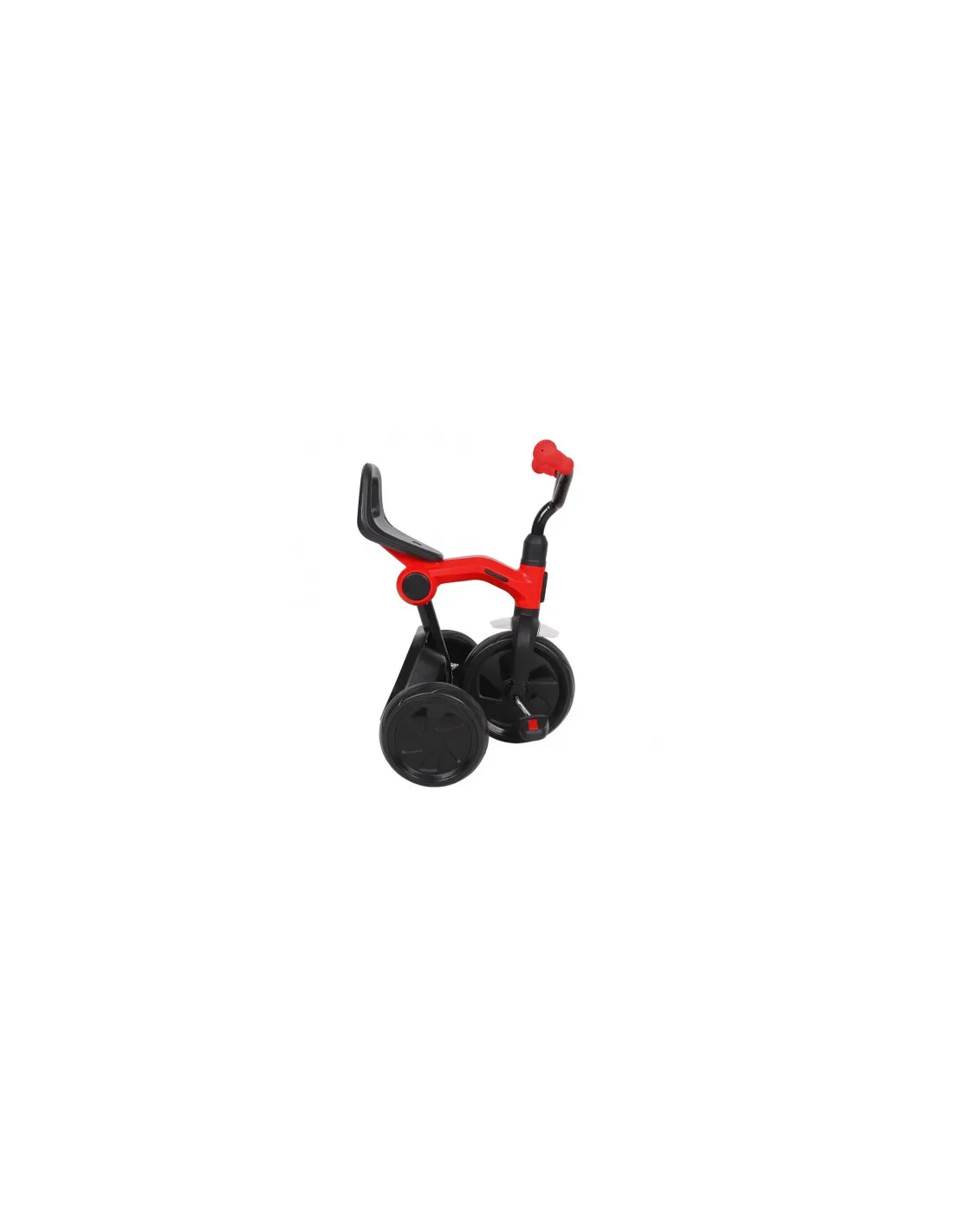 Triciclo Qplay plegable Ant Plus con barra rojo