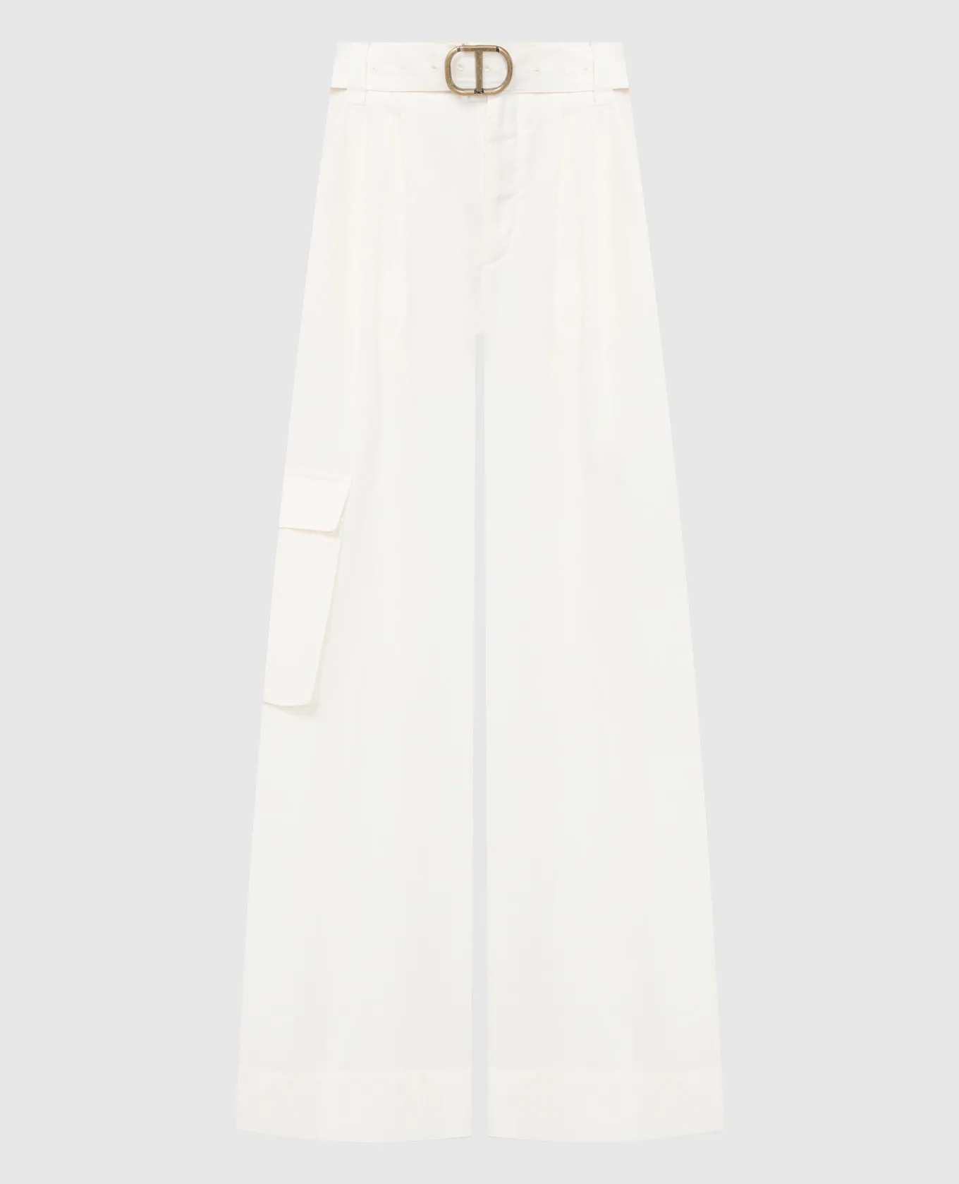 Twinset Beige pants with linen