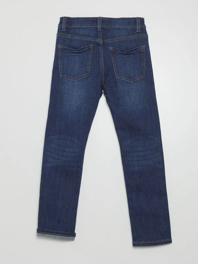 VAQUERO SLIM + RESISTENTE  AZUL