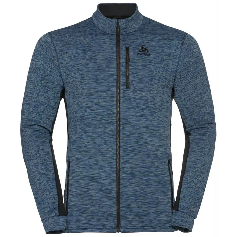 VELLóN DE HOMBRE CON CREMALLERA ODLO BERRA SL (DEEP DIVE  SPACE DYE)