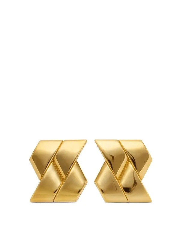 VERSACE PENDIENTES  PLATA