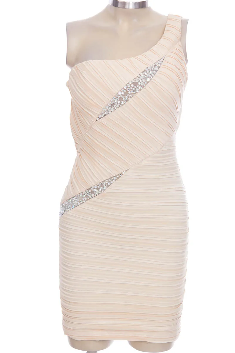 VESTIDO / ENTERIZO COLOR BEIGE  KATIA