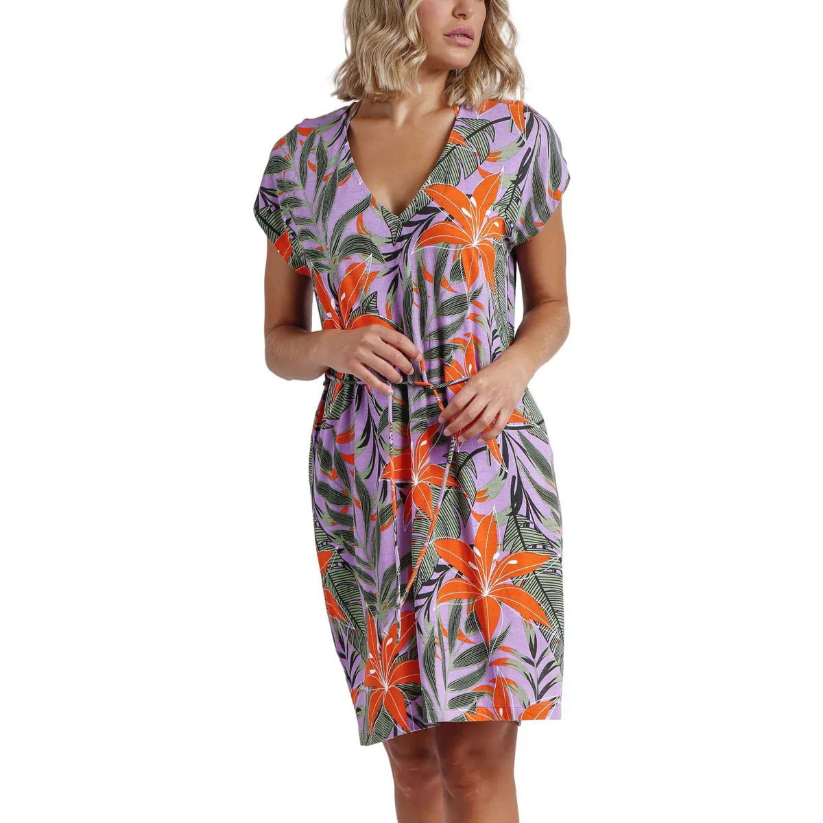 Vestido de verano Jungle Mauve