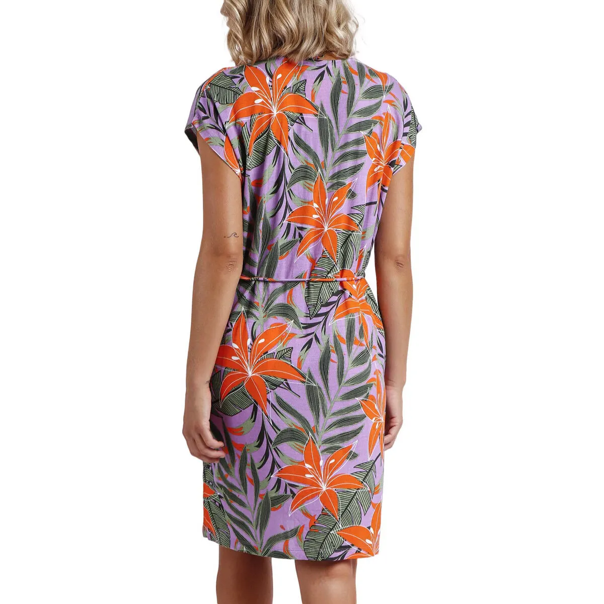 Vestido de verano Jungle Mauve