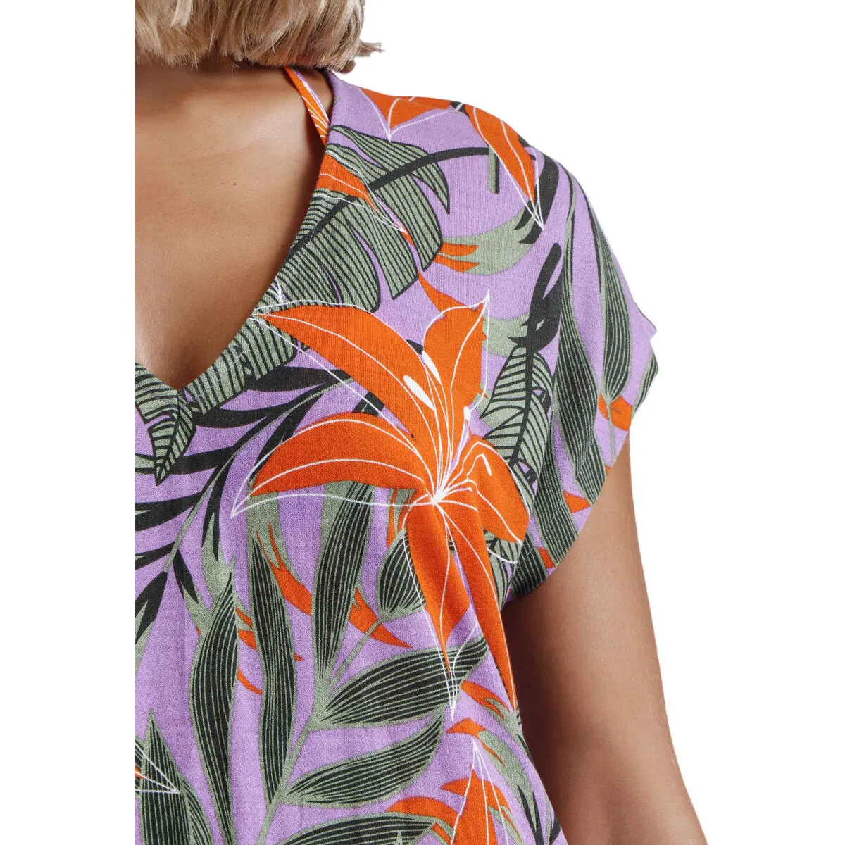 Vestido de verano Jungle Mauve