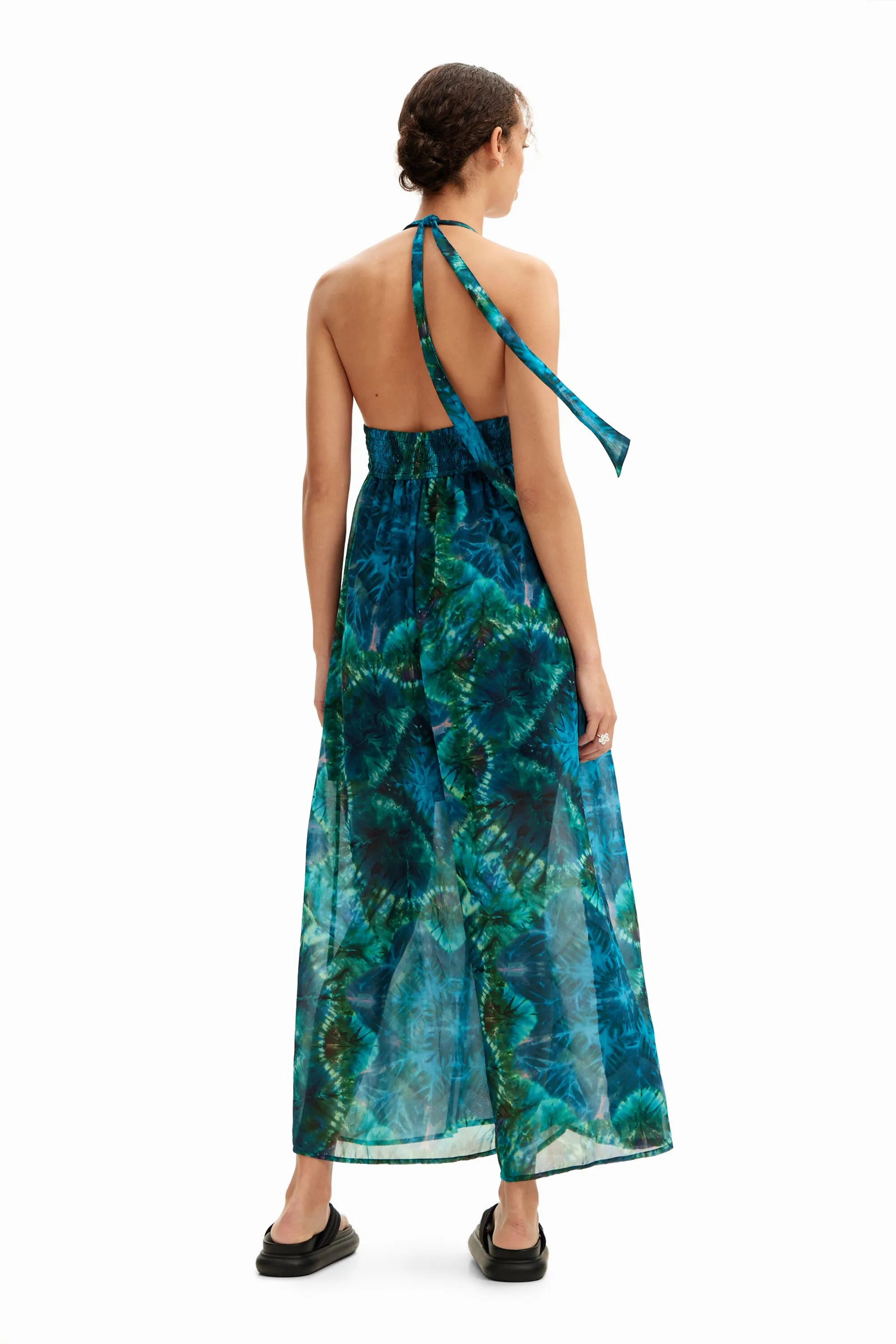 VESTIT MAXI HALTER ARTY TIEDYE