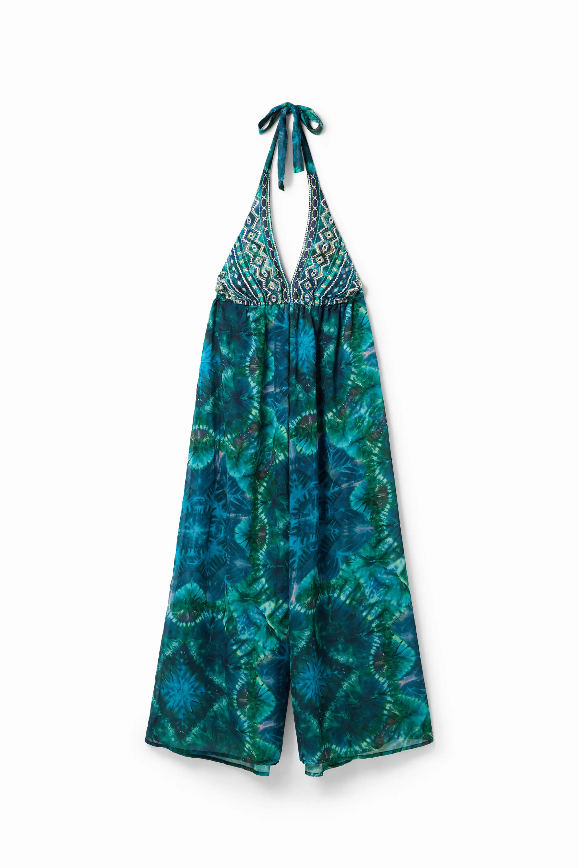 VESTIT MAXI HALTER ARTY TIEDYE