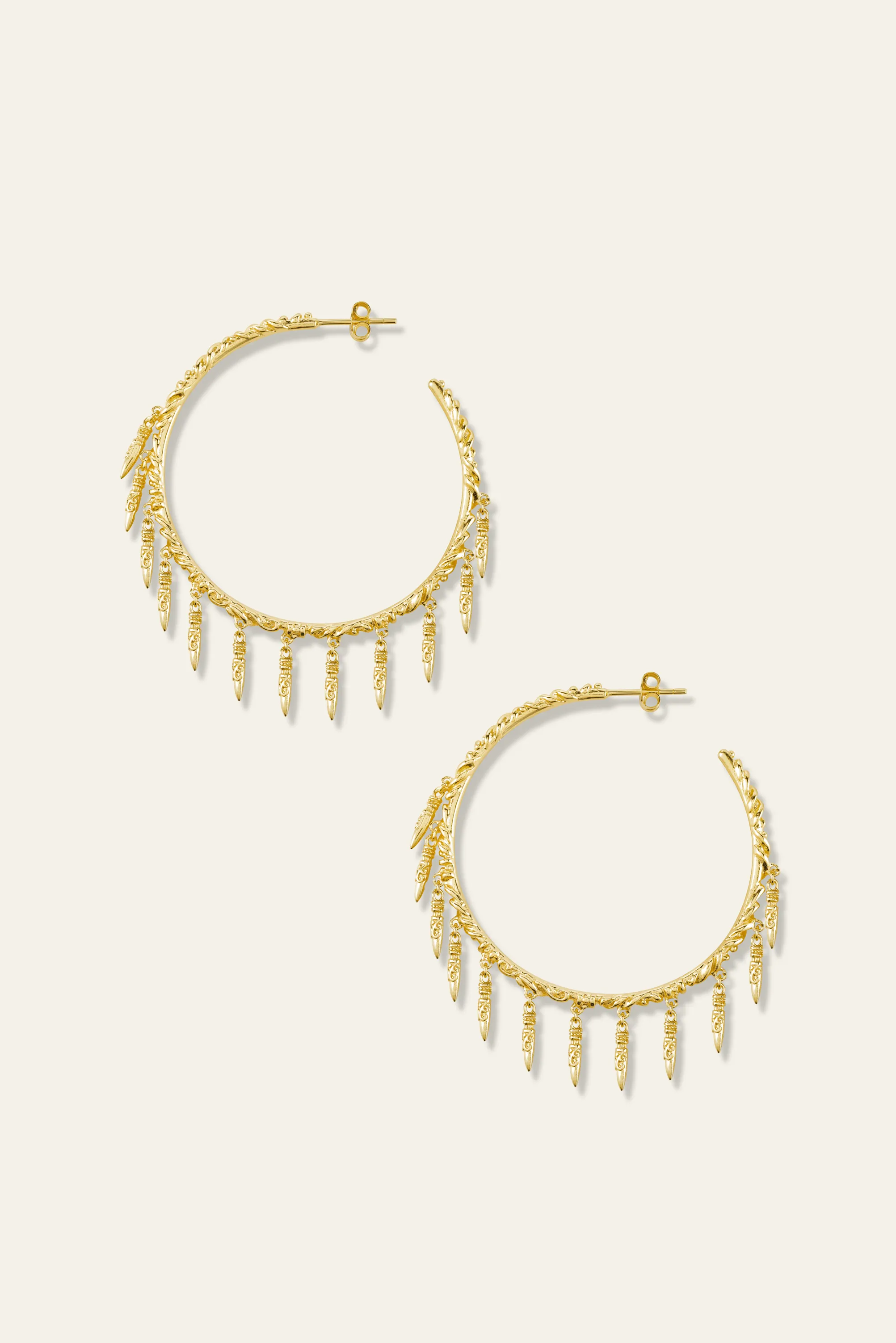 WAROLD aretes de plata