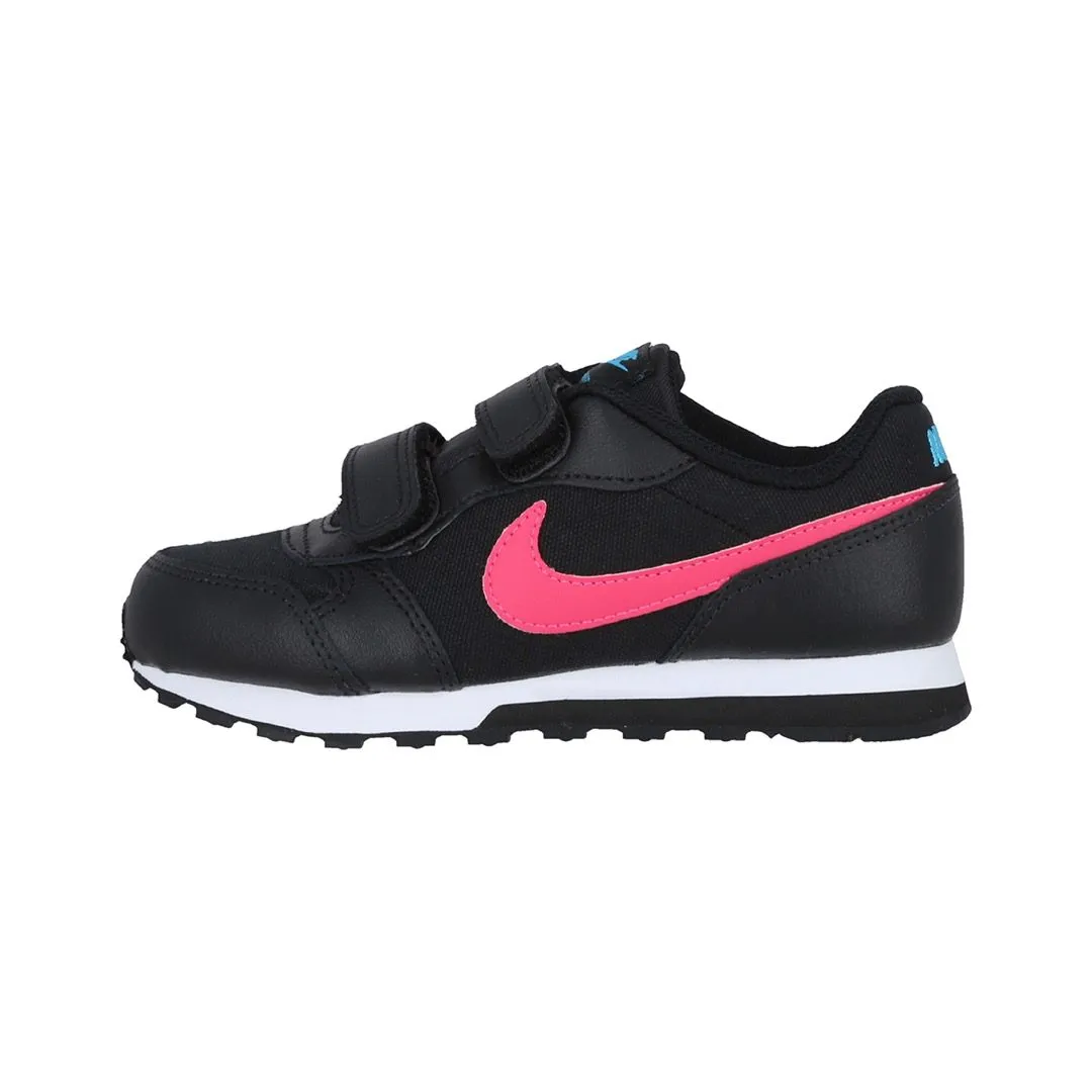 Zapatilla Nike Niu00f1o Md Runner 2 Black/Blue Fury/Watermelon