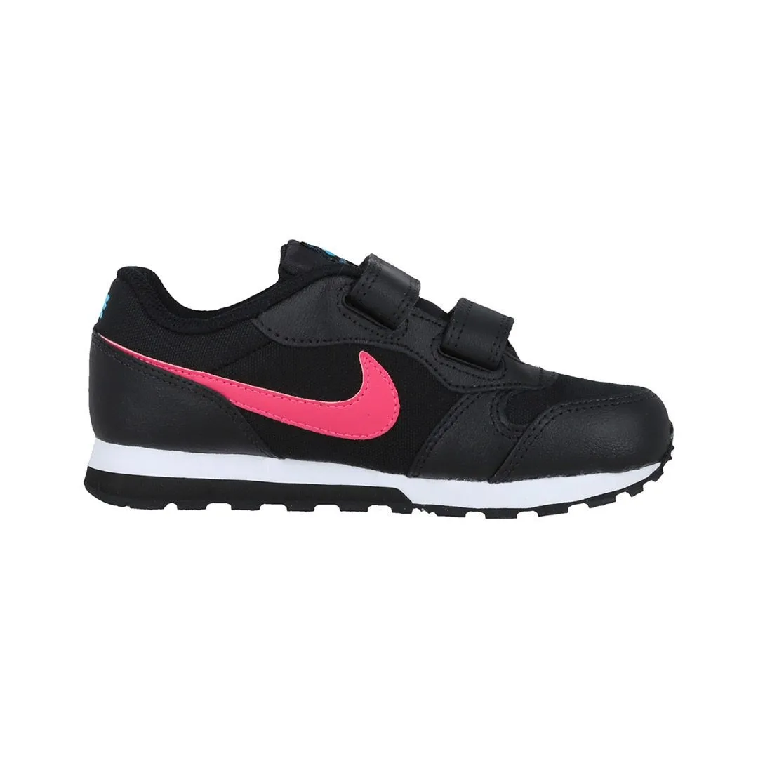 Zapatilla Nike Niu00f1o Md Runner 2 Black/Blue Fury/Watermelon