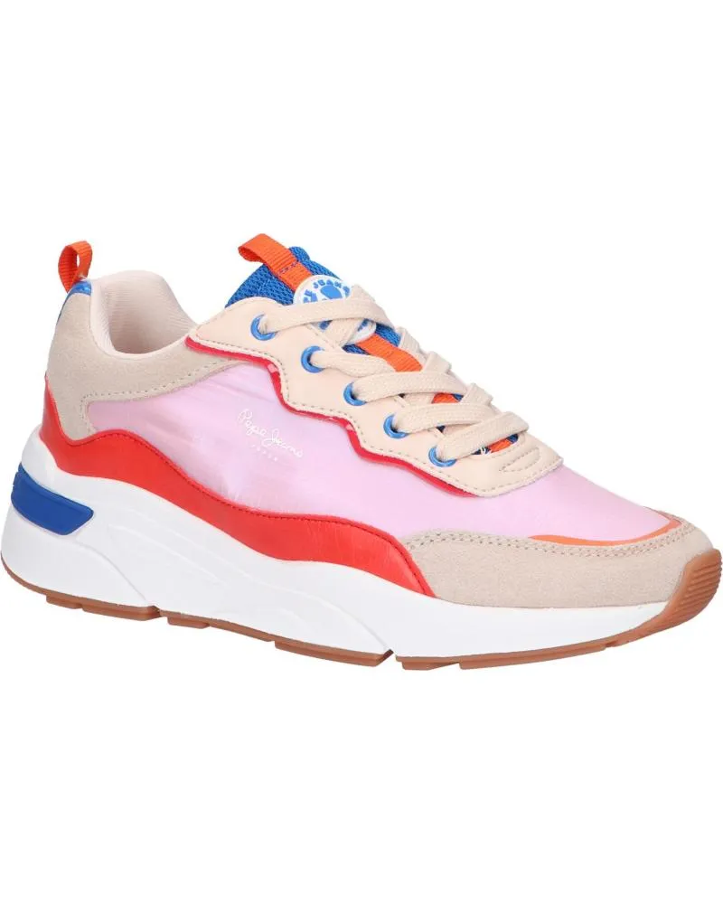 Zapatillas deporte de Mujer y Niña PEPE JEANS PGS30536 ARROW CURVE 319MAUVE