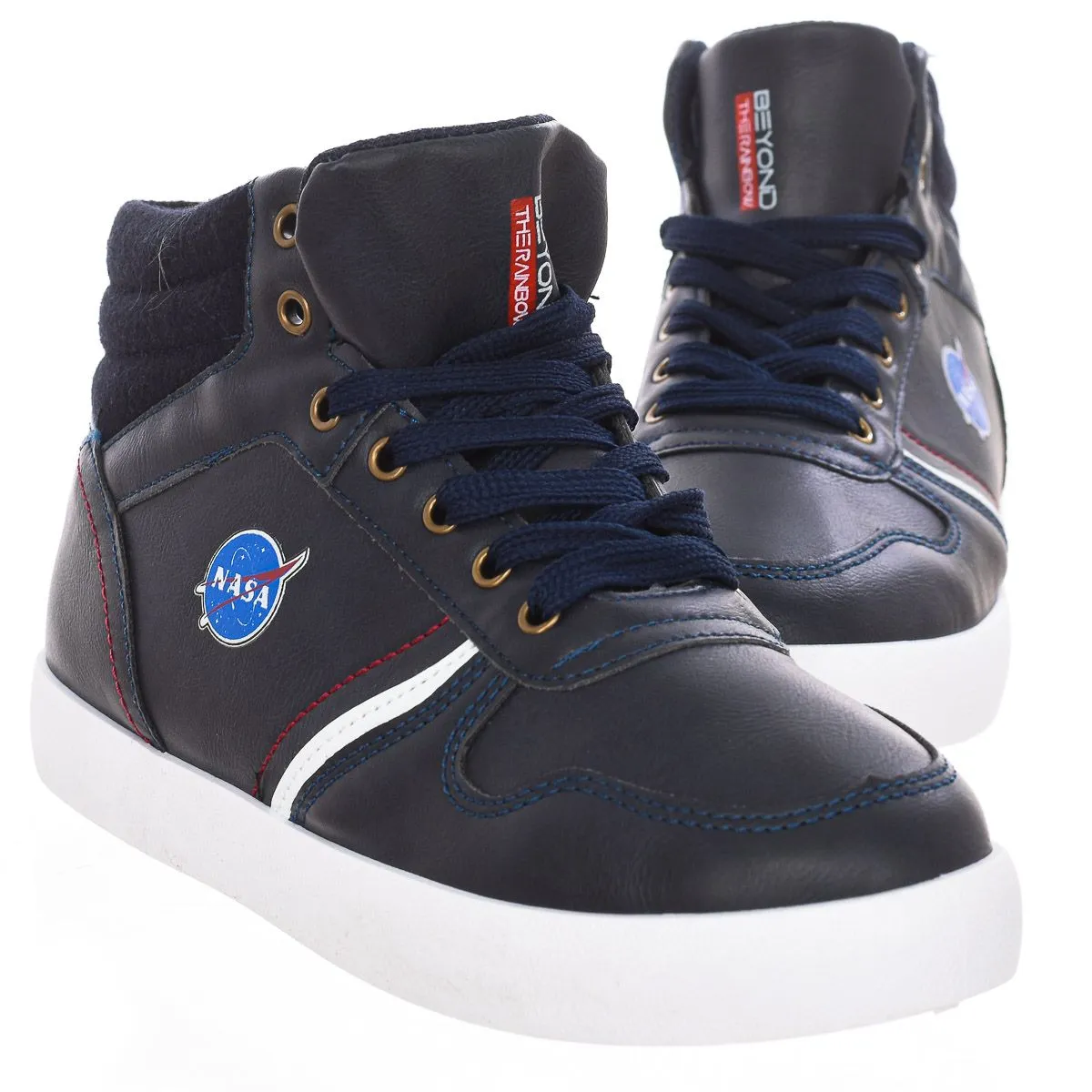 Zapatillas Deportivas Estilo Alto De Cordones Csk5 Hombre Nasa