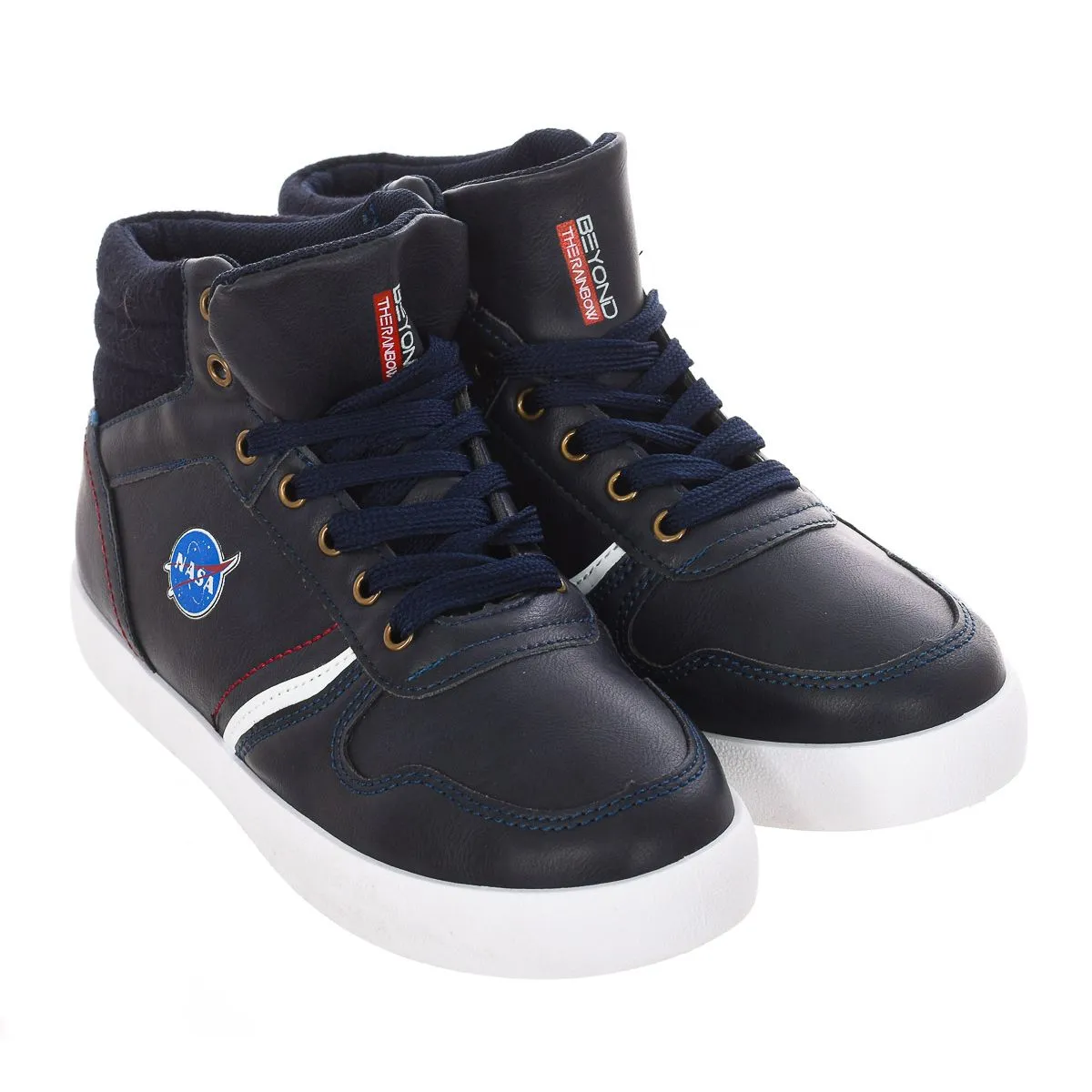 Zapatillas Deportivas Estilo Alto De Cordones Csk5 Hombre Nasa