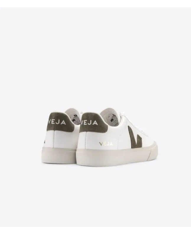 Zapatillas Ecológicas Veja Campo Chromefree White Kaki Unisex