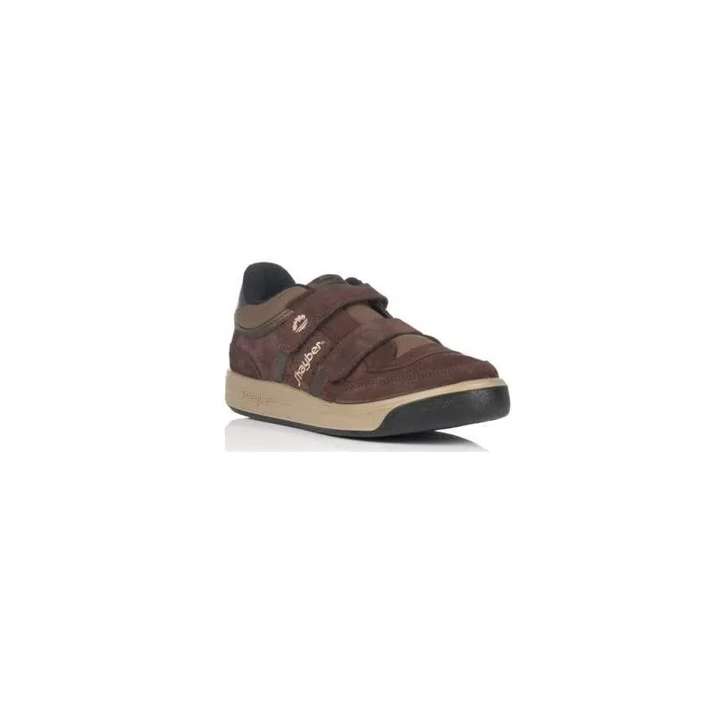 ZAPATILLAS JHAYBER OLIMPIA VELCRO MARRON 511896