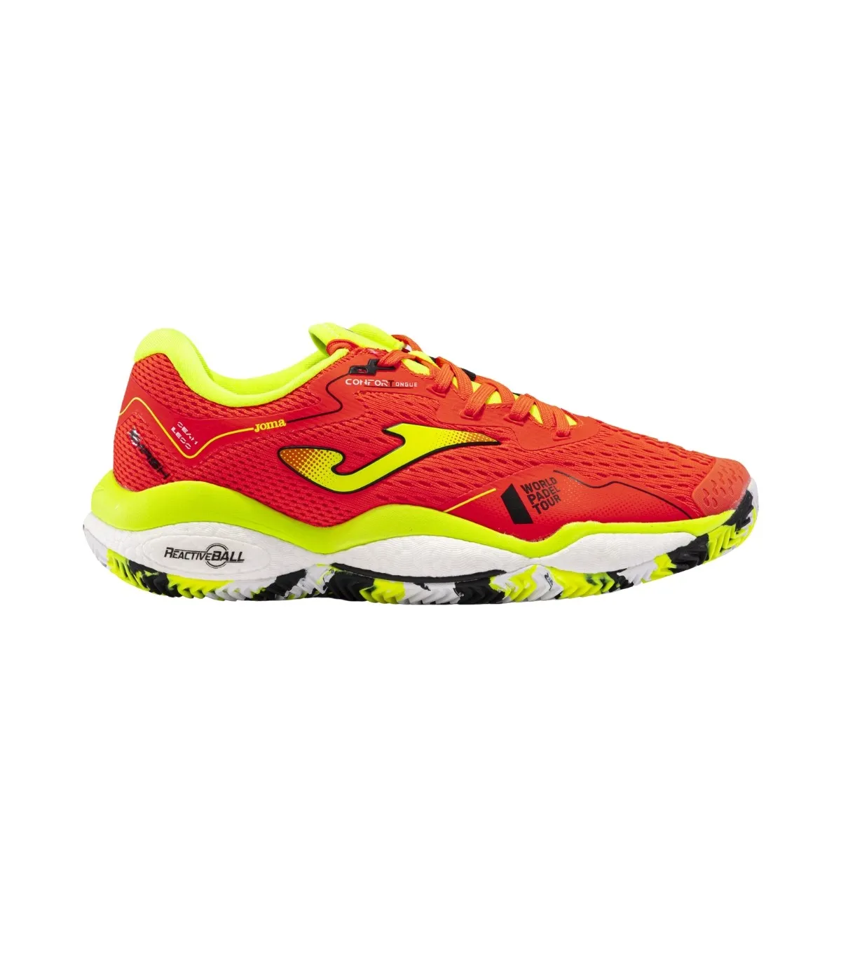 Zapatillas Joma T.Smash 2308 Naranja Flúor