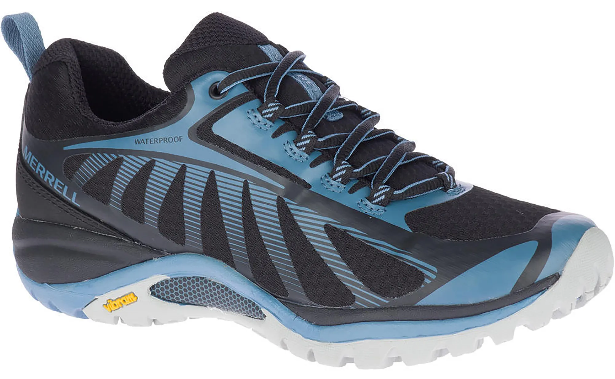 Zapatillas Merrell Siren Edge 3 WP Negro/Azul