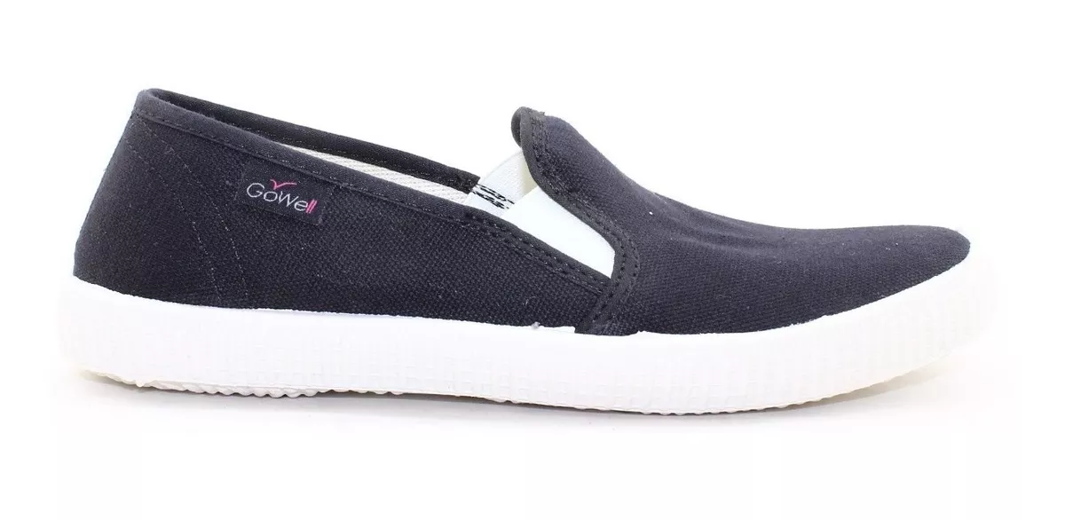 Zapatillas Mujer Panchas Tela Elasticos Comodas 1304 Carg