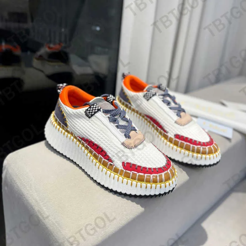 Zapatillas Nama de diseño ecológico, zapatos informales para mujer, zapatillas deportivas de lujo de malla cosidas a mano, zapat