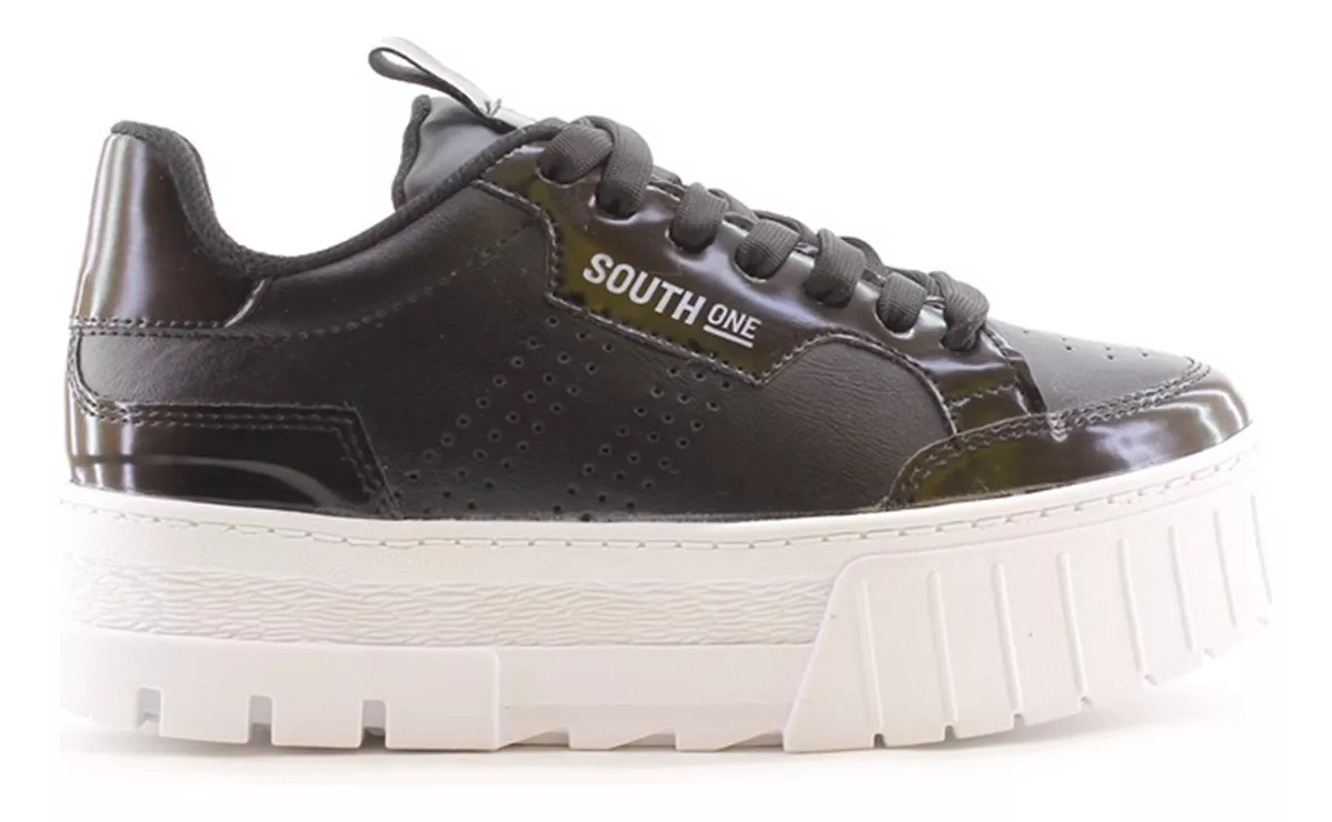 Zapatillas Plataforma Dama Mujer Comoda South 1 Daxon Carg