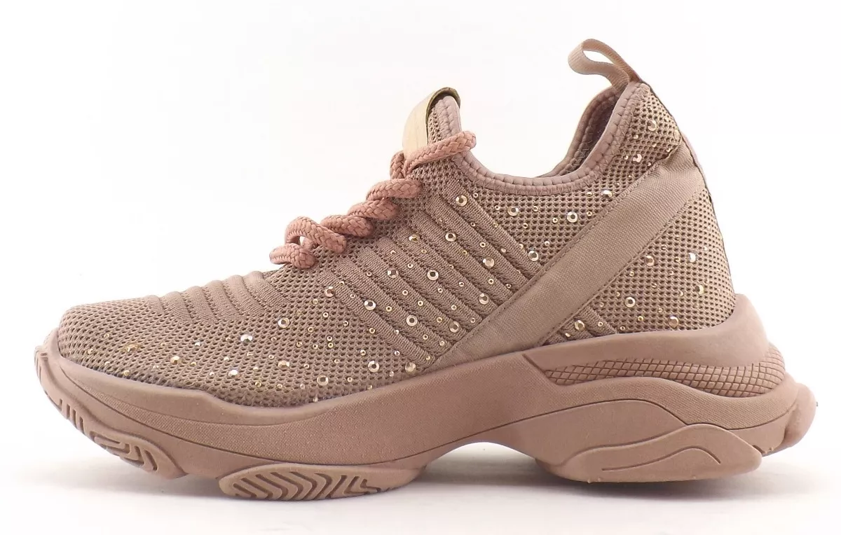 Zapatillas Plataforma Elastizada Dama Mujer Alta 5800 Carg