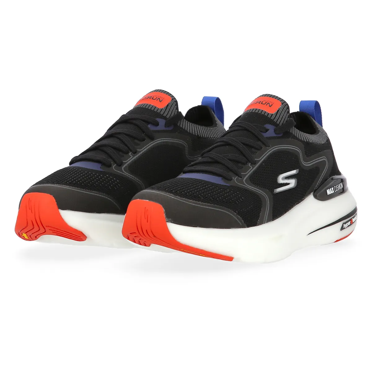 Zapatillas Running Skechers Max Cushioning Hyper Burst Smooth Strike Hombre
