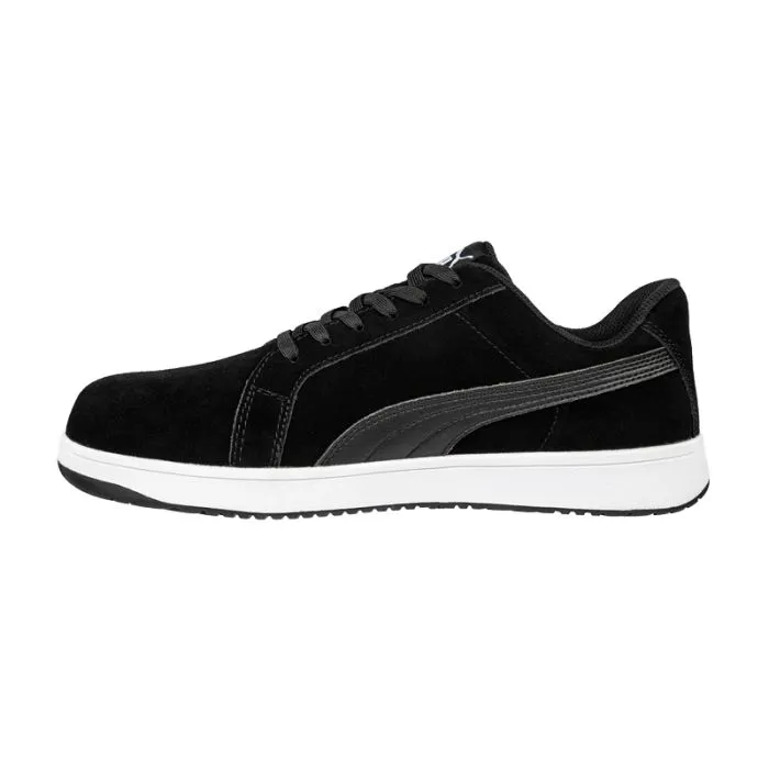 Zapatos de seguridad Puma Iconic Suede Black Low S1PL ESD FO HRO SR