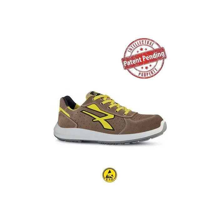 Zapatos de seguridad U Power Dorado S1P ESD