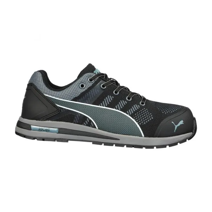 Zapatos de trabajo Puma Elevate Knit Black Low S1P SRC HRO ESD