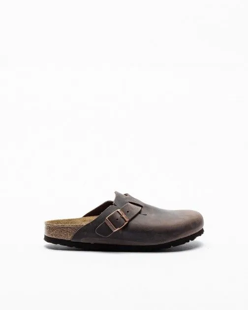 Zuecos Birkenstock Boston BS Marrón