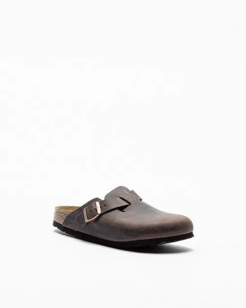 Zuecos Birkenstock Boston BS Marrón