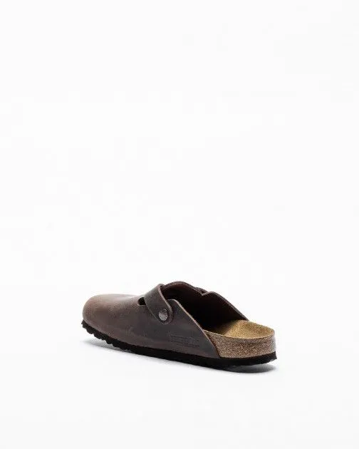 Zuecos Birkenstock Boston BS Marrón